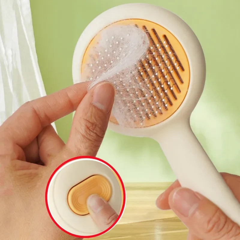 Self-Cleaning Pet Brush