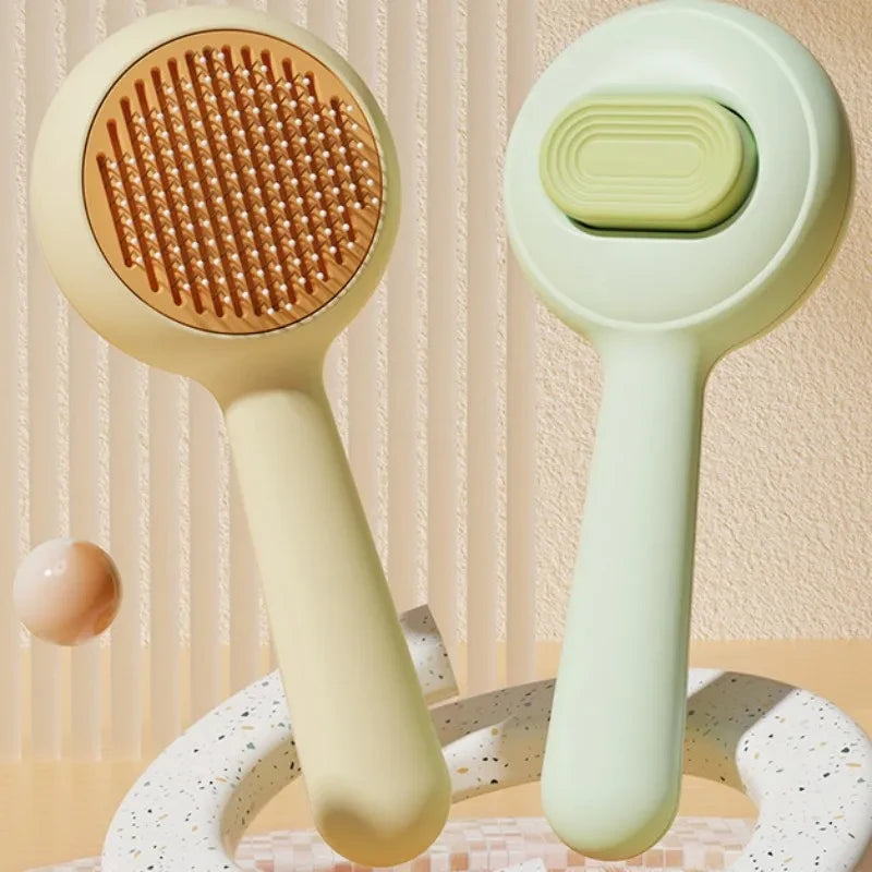 Self-Cleaning Pet Brush