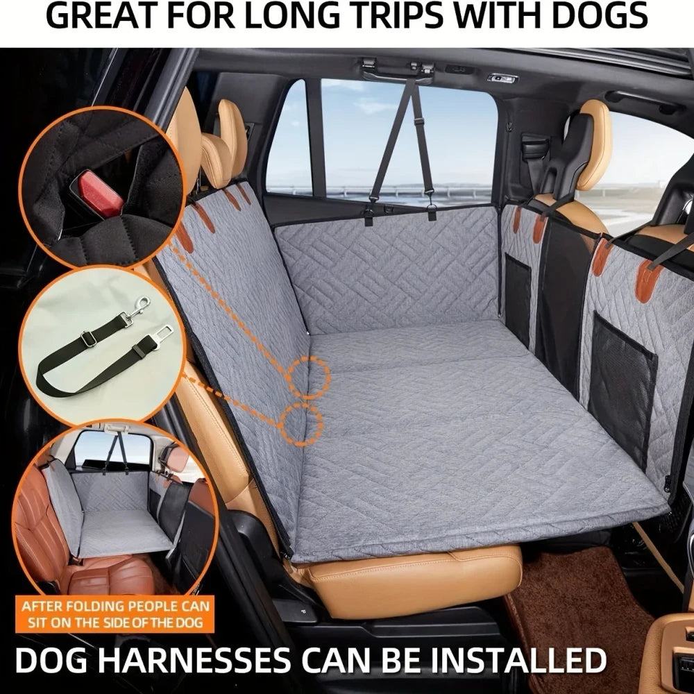 Waterproof Portable Back Seat Pet Cover