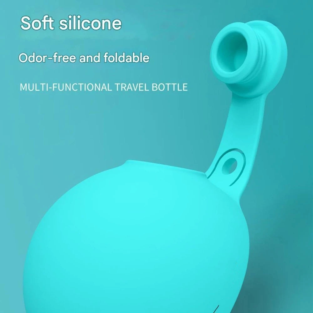 Portable Dog Water Bottle with Bowl