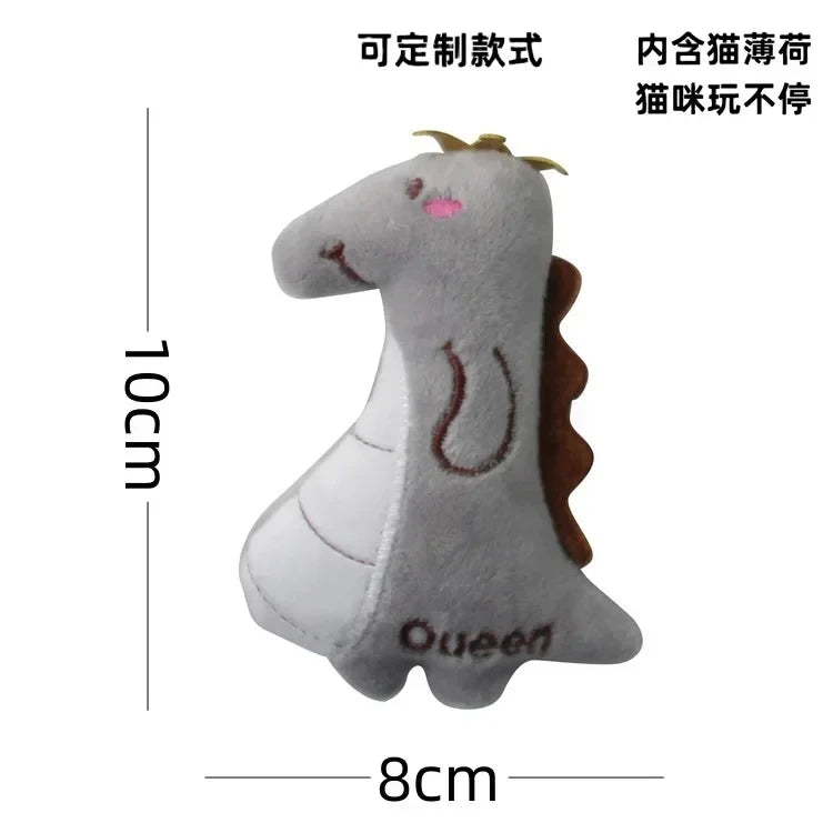 Interactive Catnip Plush Toy for Cats