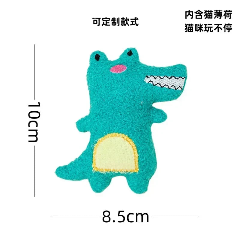 Interactive Catnip Plush Toy for Cats