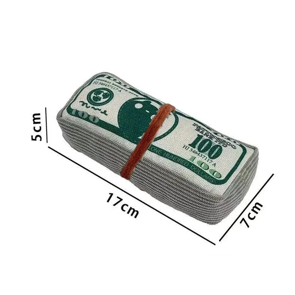Cash Stack Squeaky Puppy Toy