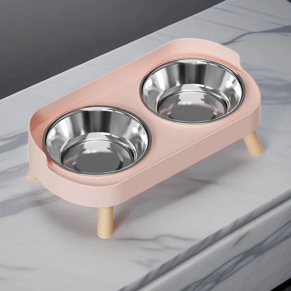 Premium Elevated Pet Feeding Station for Dogs &amp; Cats