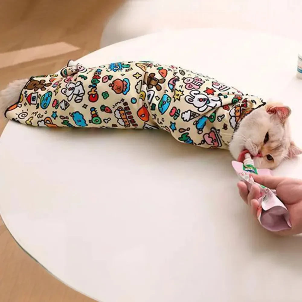 Scratch-Resistant Cat Grooming Bag – Safe &amp; Stress-Free Care