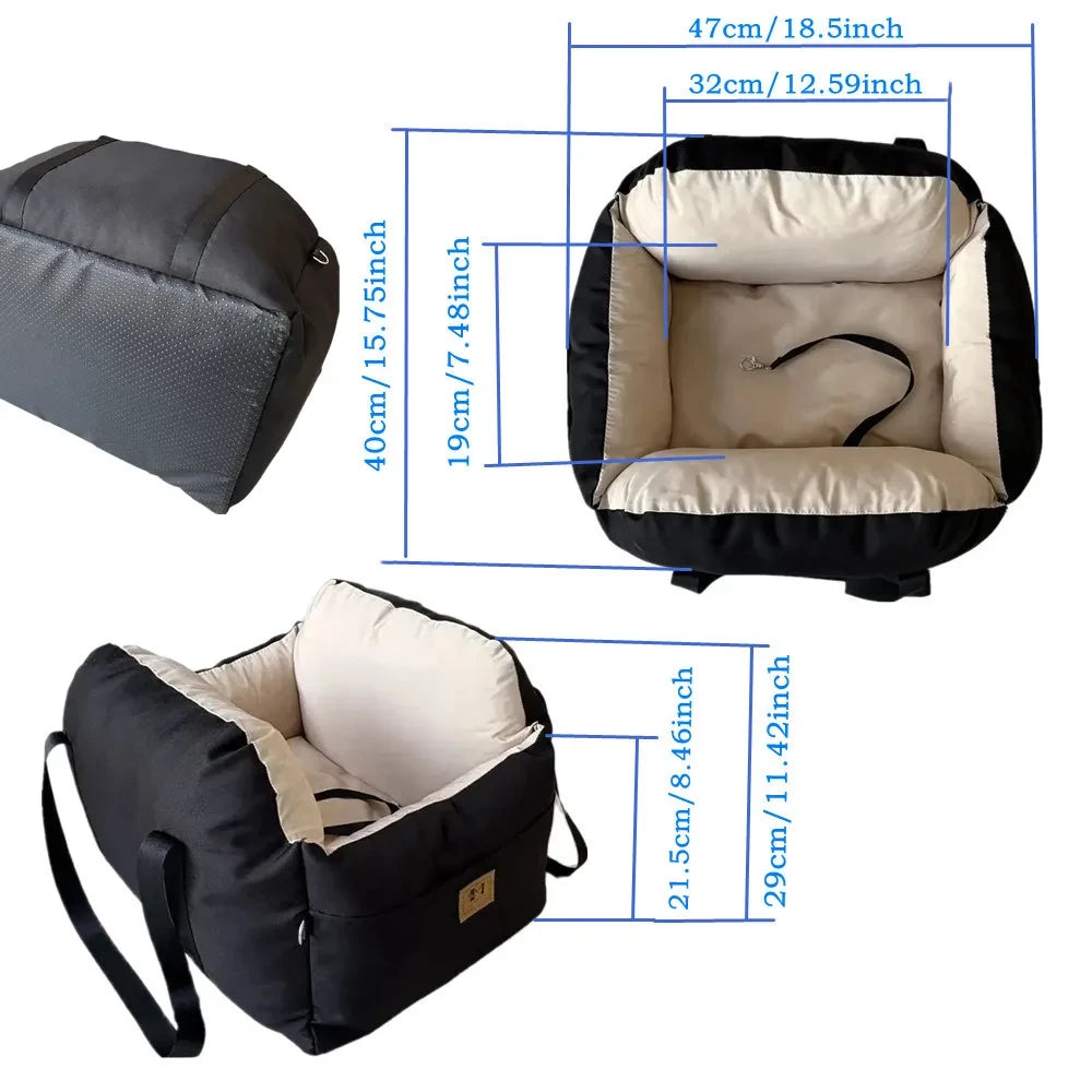 CozyRide Travel Pet Bed