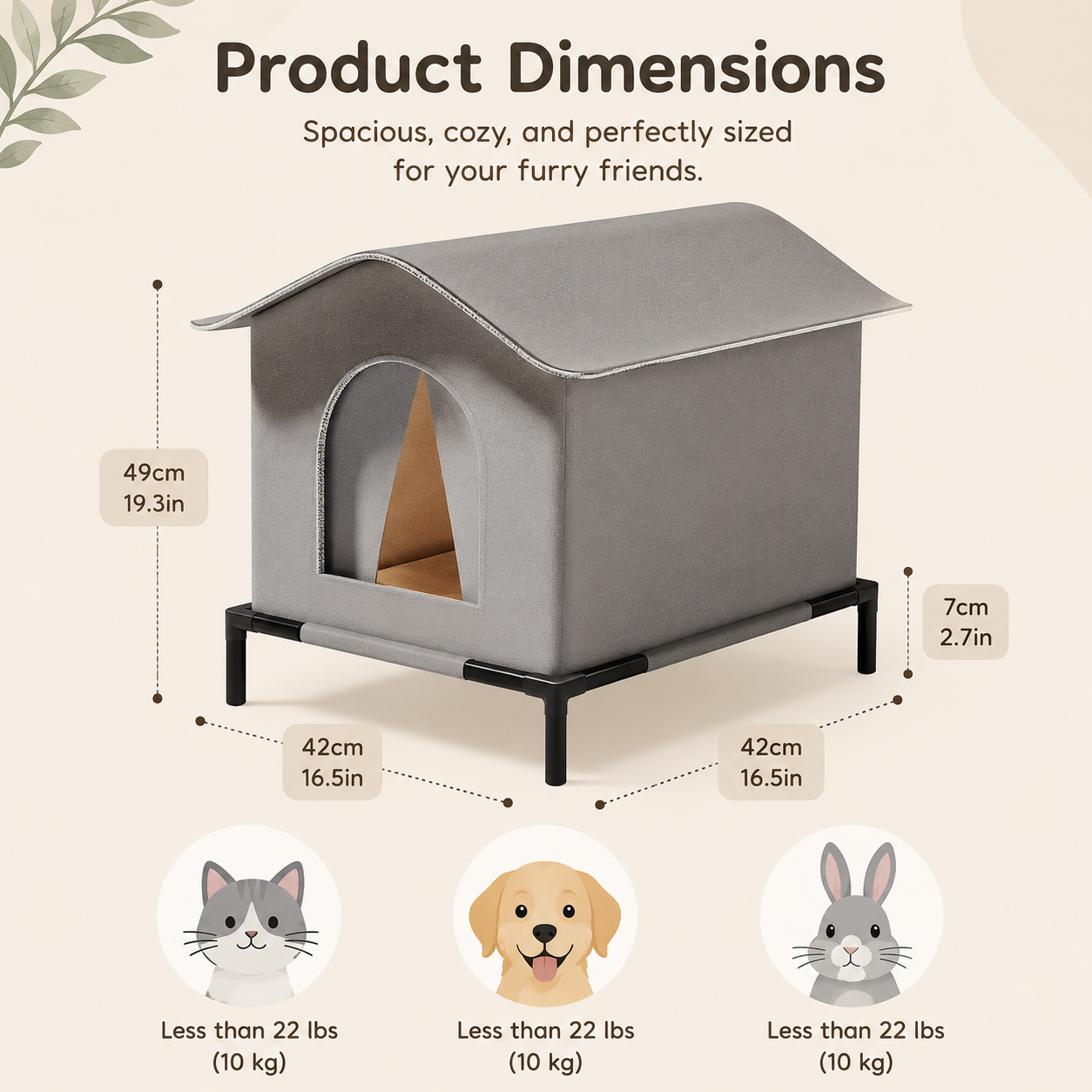 WeatherShield™ Outdoor Pet House